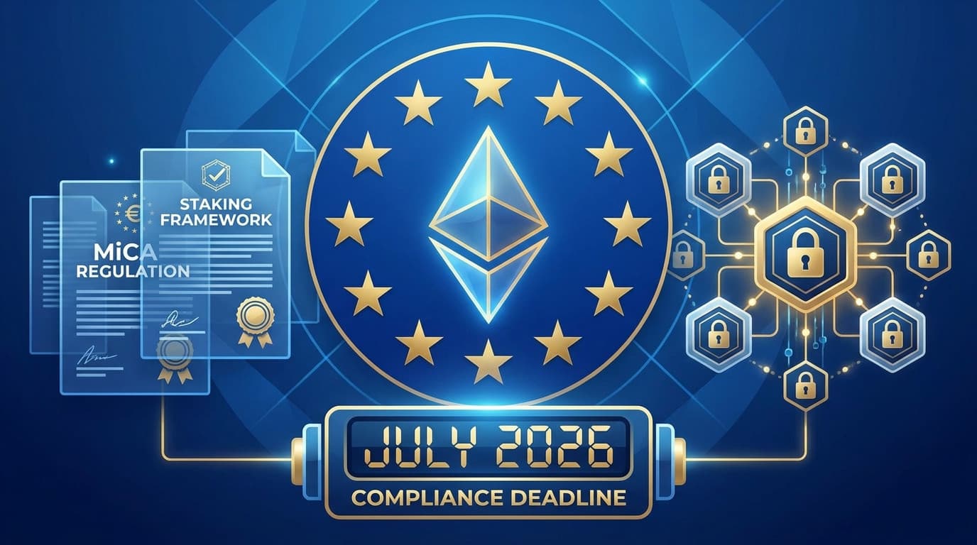 MiCA Compliance for Ethereum Staking: What Every Validator Needs to Know Before July 2026