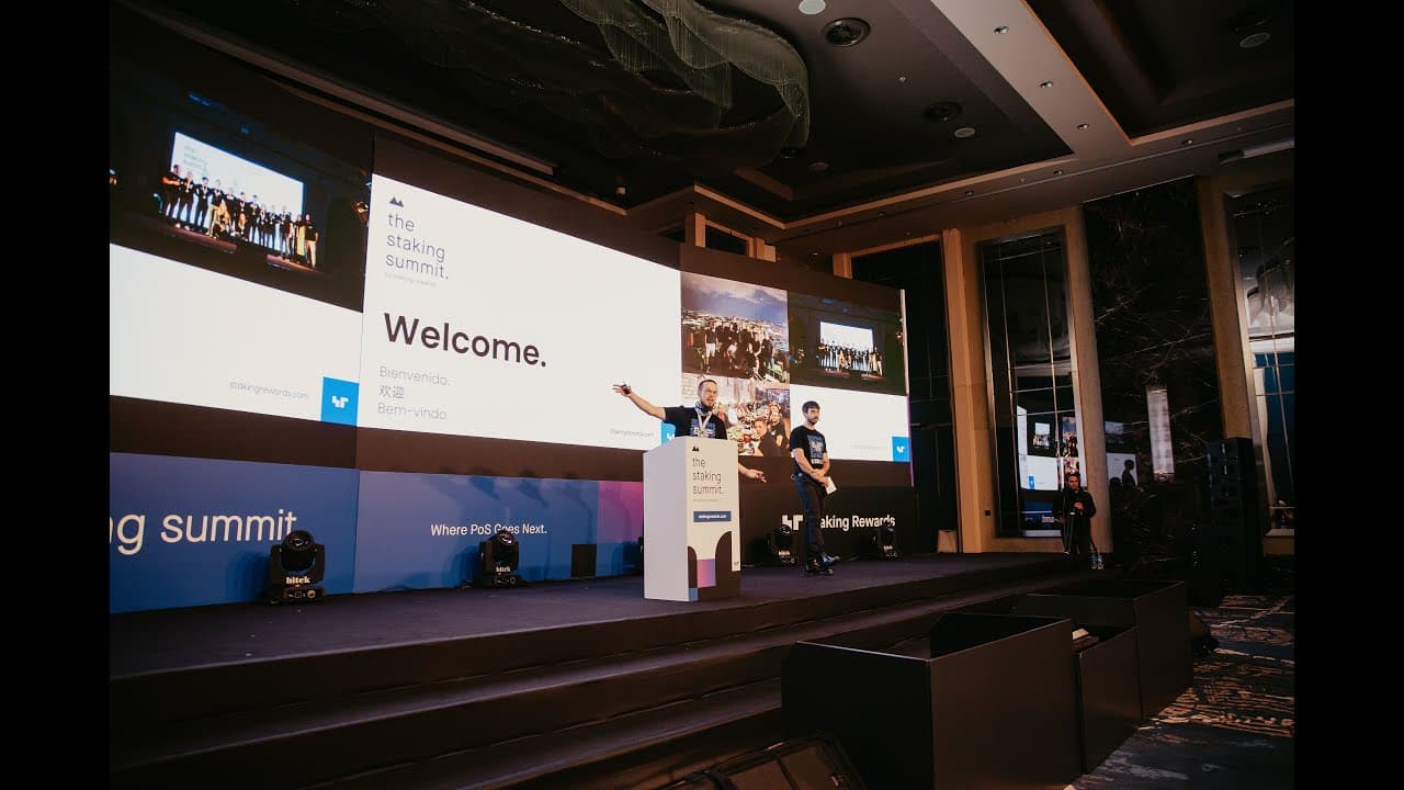 The Future of Staking Rewards & Official Opening of the Staking Summit 2023