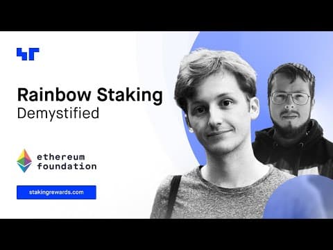 Staking Insider: Rainbow Staking Demystified - Barnabé Monnot (Ethereum Foundation)