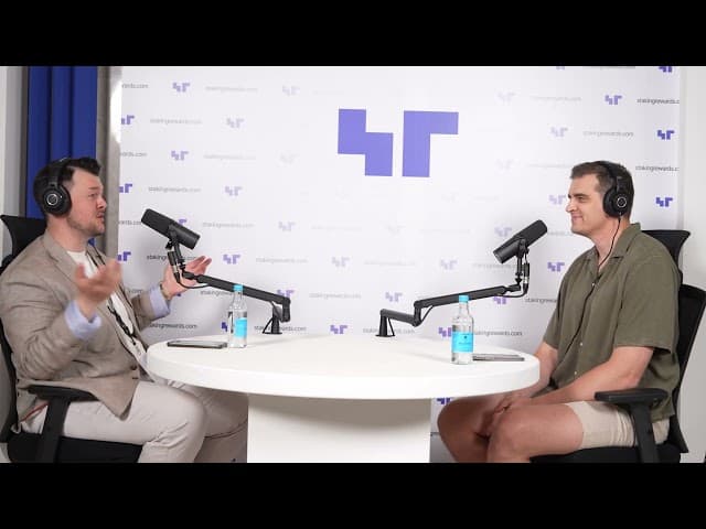 Staking Summit Dubai interview with Alex Esin, P2P