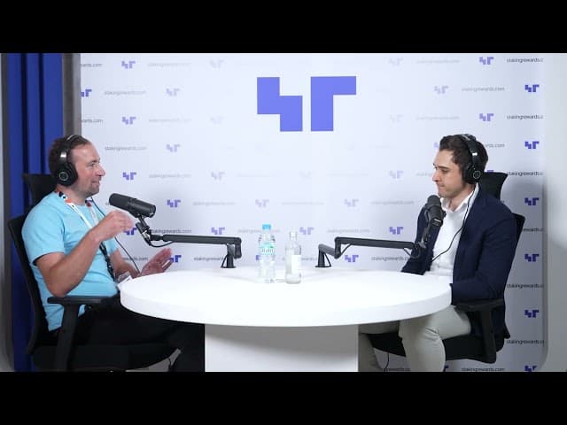 Staking Summit Dubai interview with Dominik Schiener, IOTA