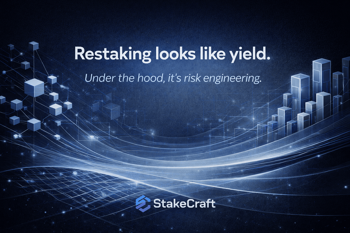 Restaking Isn’t Just Extra Yield, It’s a Revolution in Risk Engineering